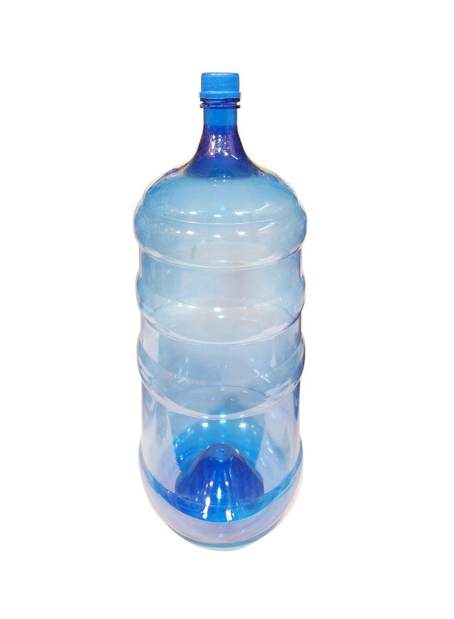 Shivam Transparent Plastic Water Dispenser Bottle - 20L Blue, 20 Liter - Image 1